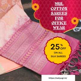 Mul Cotton Sarees for Office Wear: Your Everyday P, Noida