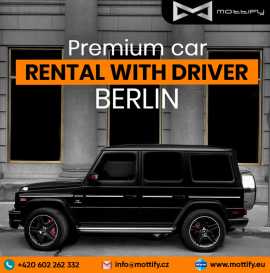Premium car rental with driver Berlin, Prague