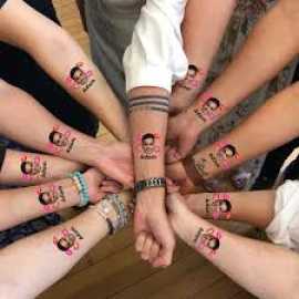 PapaChina Custom Temporary Tattoos Wholesale, 70 Mile House