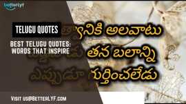 Best Telugu Quotes: Words That Inspire, Noida