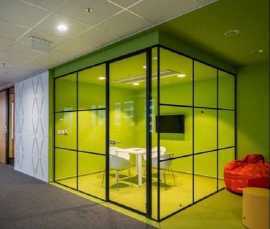 Frameless Double-Glazed Partitions Sleek Design Me, Ahmedabad