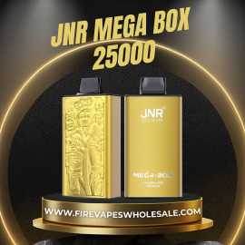 JNR Mega Box 25000 Box of 10 Disposable Vape, City of London