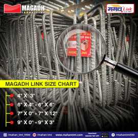 Magadh Link Size Chart | High-Quality Links, Patna