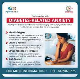 Struggling with Diabetes-Related Anxiety? Get Help, Lucknow