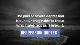 Depression Quotes That Offer Comfort , Noida