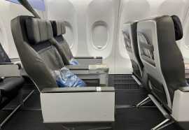 Alaska Airlines seat selection, Hancock