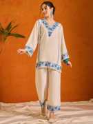 Shop Alia Cotton Kashmiri Kurta Set For Women, Delhi