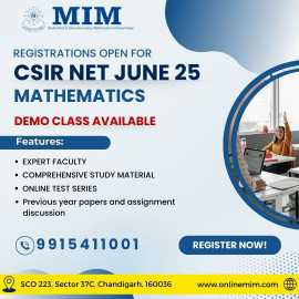 Best CSIR NET Maths Online Coaching, Chandigarh