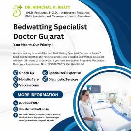 Bedwetting Specialist Doctor Gujarat	, Ahmedabad