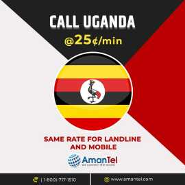 Cheap International Calls to Uganda from US, Iselin