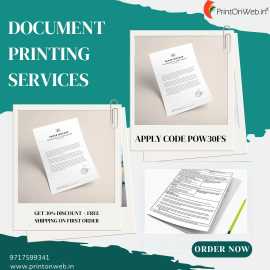 Affordable Professional Document Printing for Bulk, Lucknow