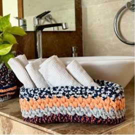 Oval Crochet Basket Online | Project1000, $ 799