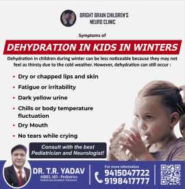 Symptoms Of Dehydration In Kids In Winters, Lucknow