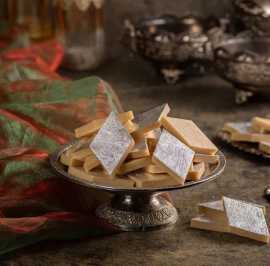 Order Fresh Kaju Katli Online for a Premium Sweet , Delhi