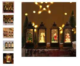 Christmas Little Night Lamp With LED, ps 50