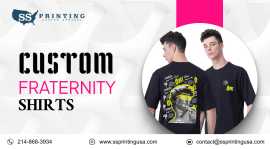 Custom Fraternity Shirts - Stand Out with SS Print, Arlington