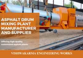 Reliable Asphalt Drum Mixing Plant Manufacturer, Najafgarh