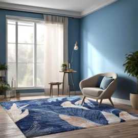 Blue Carpet Rugs, Brown Rugs Online UAE, Dubai