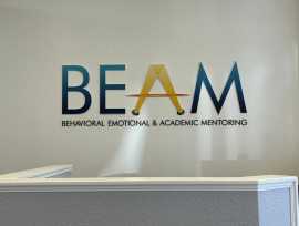 Reception Signs in Irvine, California, Fountain Valley