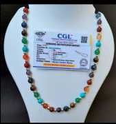 Original Certified Natural 7 Chakra 108 Beads Mala, Los Angeles