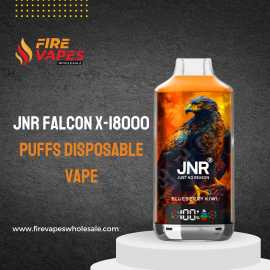 JNR Falcon X-18000 Puffs Disposable Vape (Box of 1, Abinger