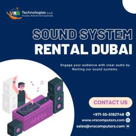 Can I Rent Additional Equipment with Sound System?, Dubai