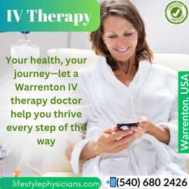 Find the Benefits of IV Treatment in Warrenton, Virginia Beach