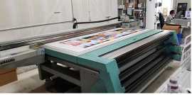 OCE ARIZONA 250 GT UV FLATBED PRINTER, $ 1