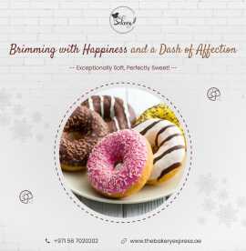 Delectable Vermicelli Chocolate Donut | The Bakery, $ 1
