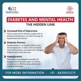 Diabetes and Mental Health: The Hidden Link, Lucknow