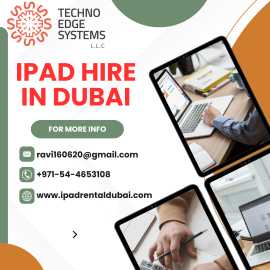 Quick & Easy iPad Hire for Dubai Events, Abu Dhabi