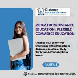MCom from Distance Education, New Delhi