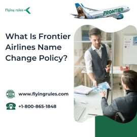What Is Frontier Airlines Name Change Policy?, New York