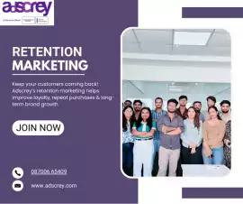 Retention Marketing Services by Adscrey — Boost Cu, Gurgaon