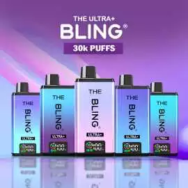 The Bling Ultra Plus 30k Vape Kit Crafted for Bold, Manchester