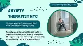 Anxiety Therapist NYC, New York