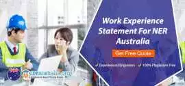 Work Experience Statement For NER Australia - Ask An Expert At CDRAustralia.Org, Sydney