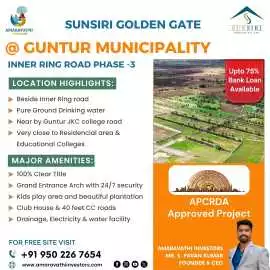 amaravathiinvestors - Explore Prime Residential Pl, Guntur