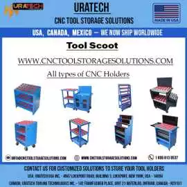 Tool Scoot – Heavy-Duty CNC Tool Holder Storage , Lockport