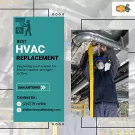 HVAC Replacement in, San Antonio