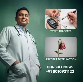 Type 1 Diabetes and Erectile Dysfunction Call Now , Gurgaon