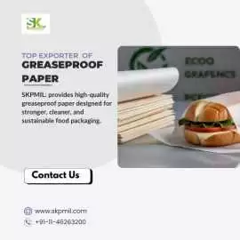 Top Exporter of Greaseproof Paper for Food Packing, New Delhi