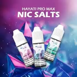 Hayati Pro Max Nic Salt Blend Crafted for Smooth, Manchester