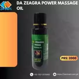 Da Zeagra Power Massage Oil 11:11 Sale Offer Price, Islamabad