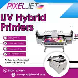  Buy Premium UV Hybrid Printers by Pixeljetworld, New Delhi