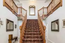 Custom Staircase Builders in Michigan – Luxury Res, Keego Harbor