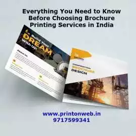 Trusted Brochure Printing Company, Lucknow
