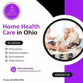 Trusted Home Health Care in Ohio | Tranquil Touch , Columbus