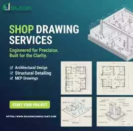 Error Free CAD Based Shop Drawing Services USA, Dallas