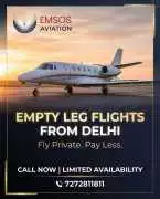 Book Luxury Travel with Empty Legs Flights from De, Delhi